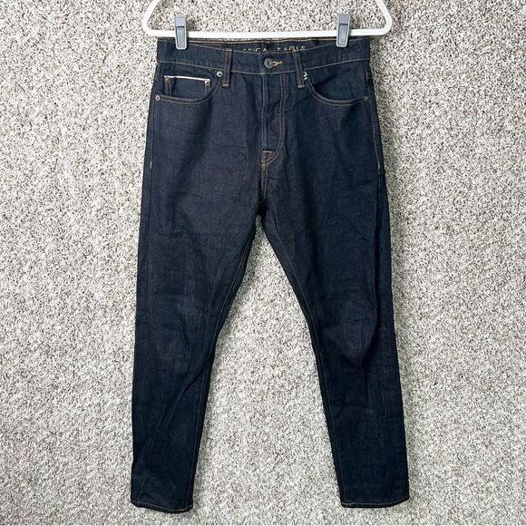American Eagle Jeans Men’s 29x32 Dark Wash Denim Original Taper - Picture 1 of 8